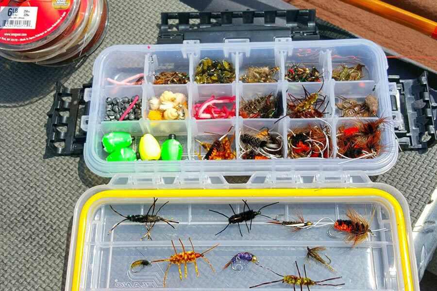 Streamers Dry Flies and Nymphs for Trout