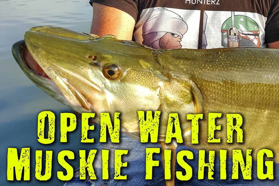 Open Water Muskie Fishing with Cory Allen