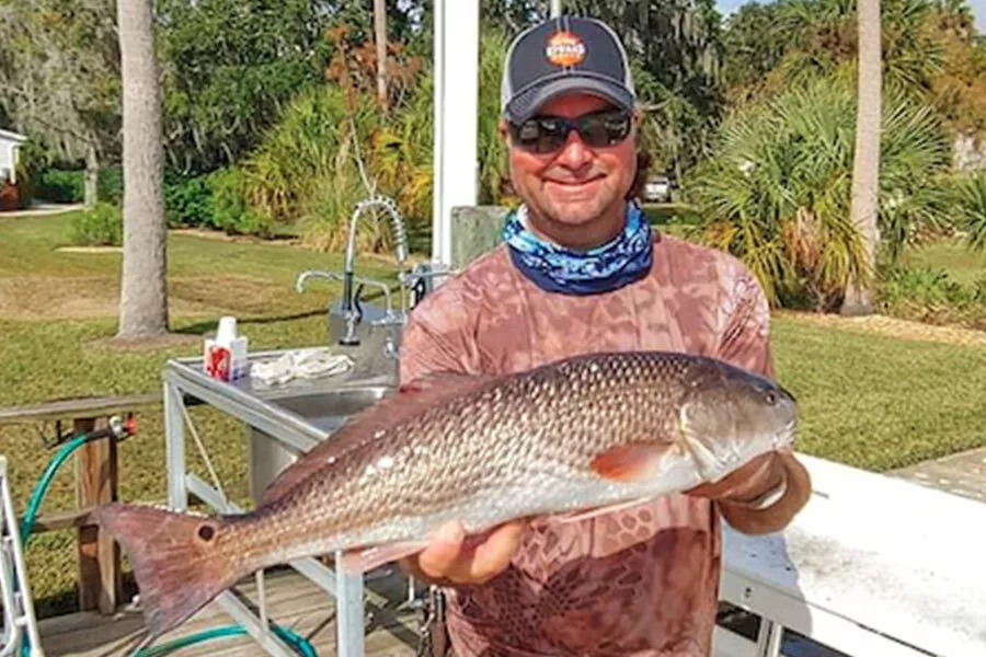 Winter Redfish caught by William Toney in Homosassa