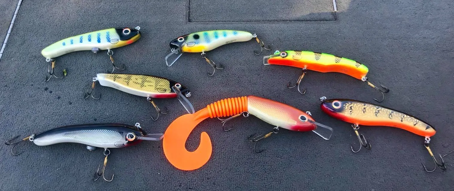 musky lures from H2O Tackle