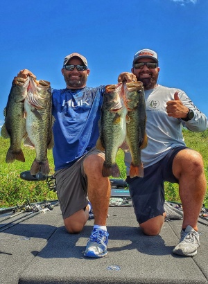 big bass in central Florida caught by In The Spread instructor Nick Kefalides