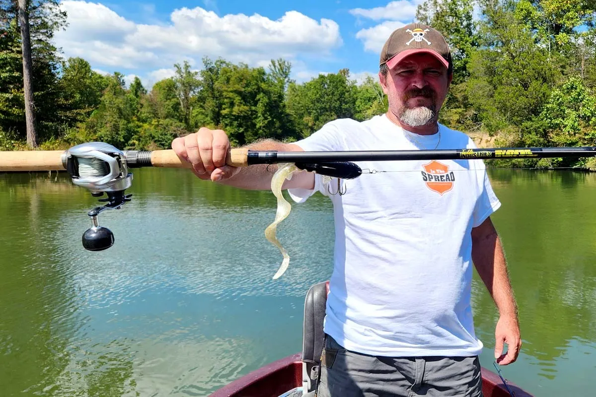 Cory Allen with the Tackle Industries 10' 6