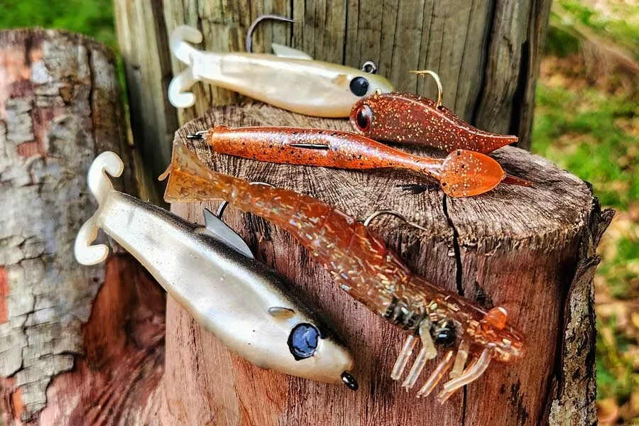 soft plastic snook lures from DOA