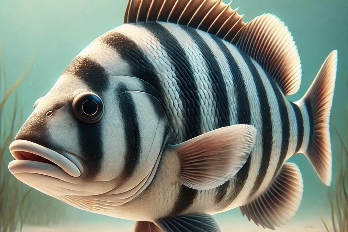 sheepshead fish or the bandit fish