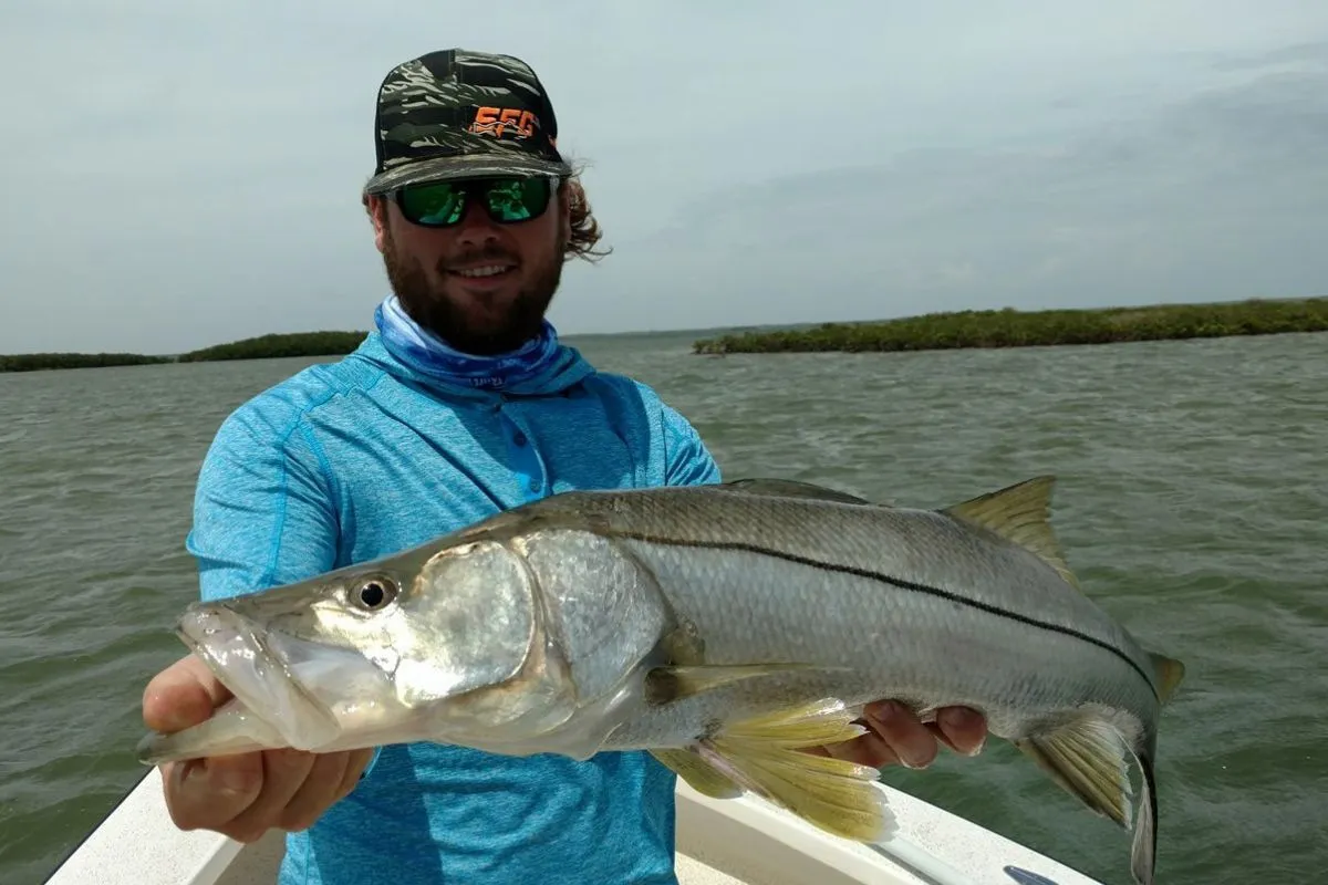 Homosassa snook caught with William Toney