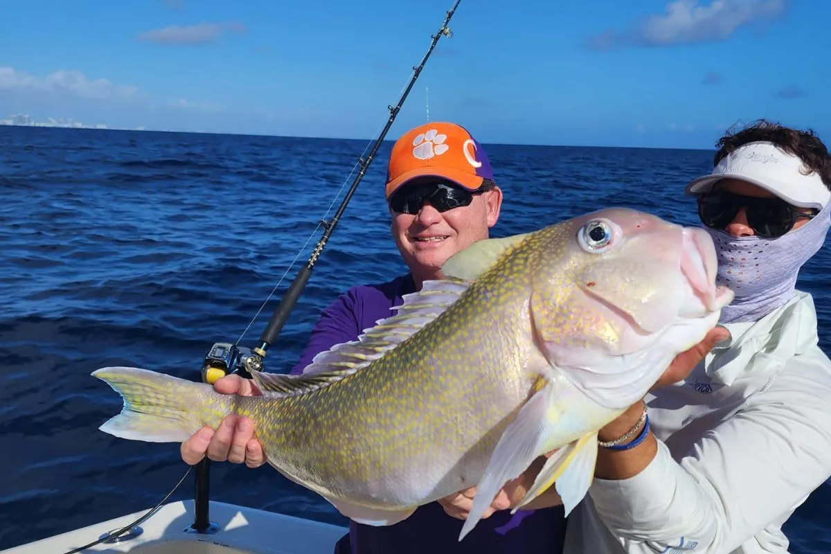 golden tilefish caught with chad raney