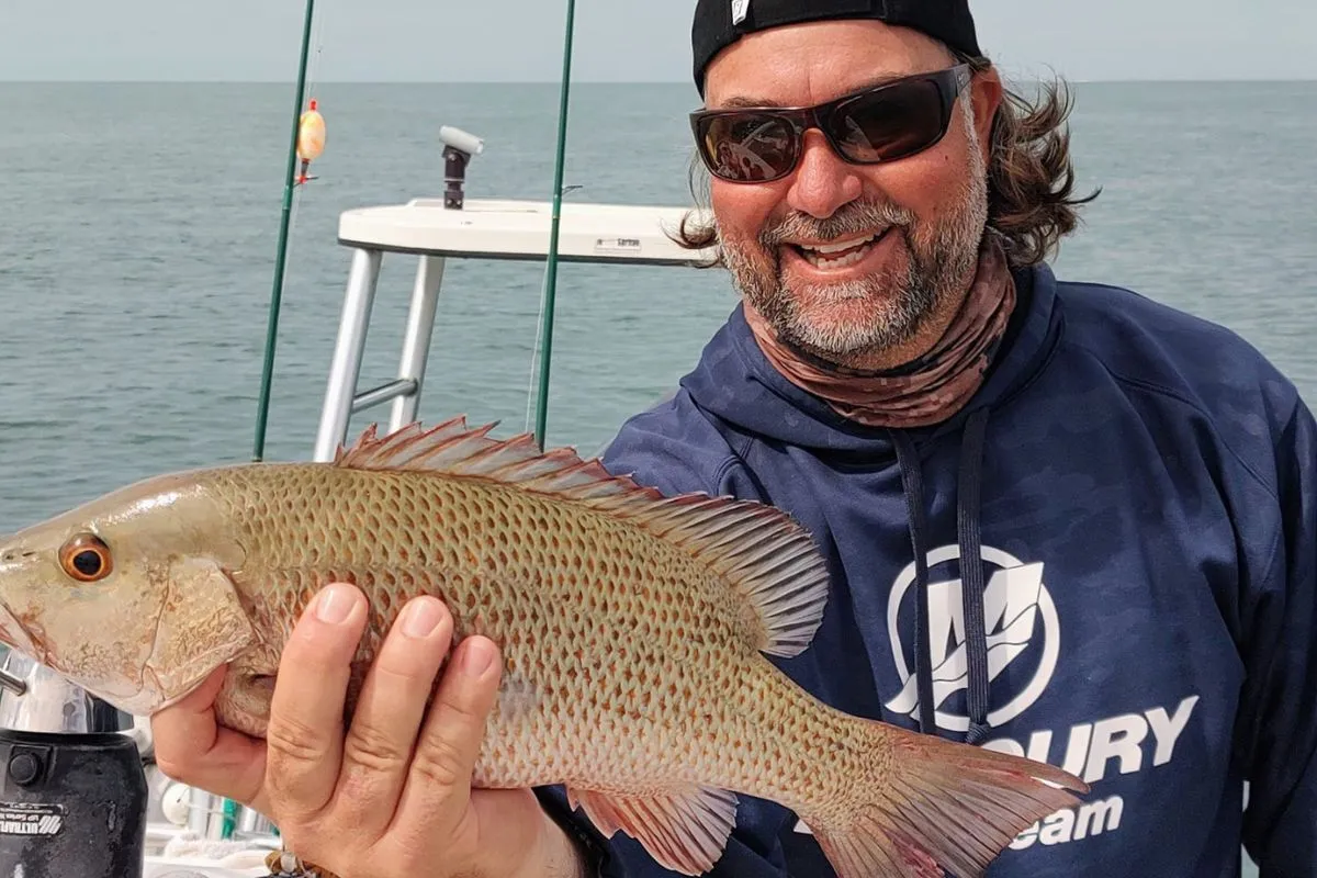 big gulf coast mangrove snapper caught by William Toney
