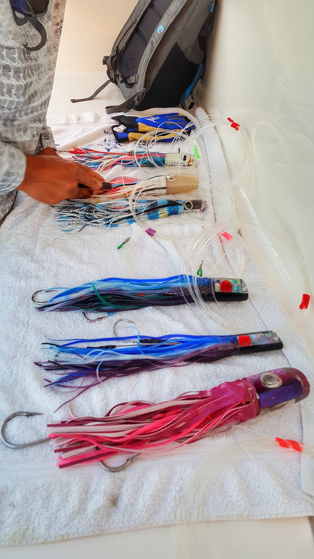 Rigging Trolling Lures - Skirted Baits