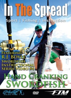 swordfish caught hand cranking