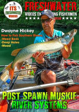 MUSKIES LIVE - THE VIDEO TROLLING SYSTEM DVD fishing show IN Fisherman How  To
