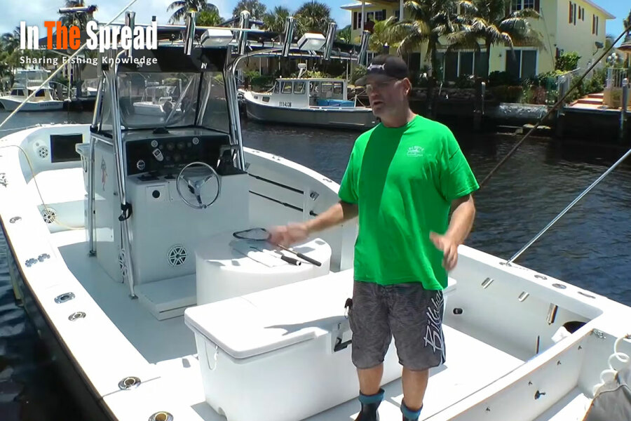 In The Spread: Fill Your Box with Dolphin Boat Setup for Dolphin