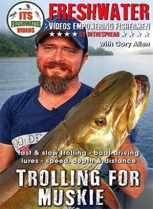 Musky caught trolling by Cory Allen in Tennessee