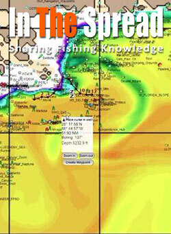 Salinity Charts used for Fishing Forecast