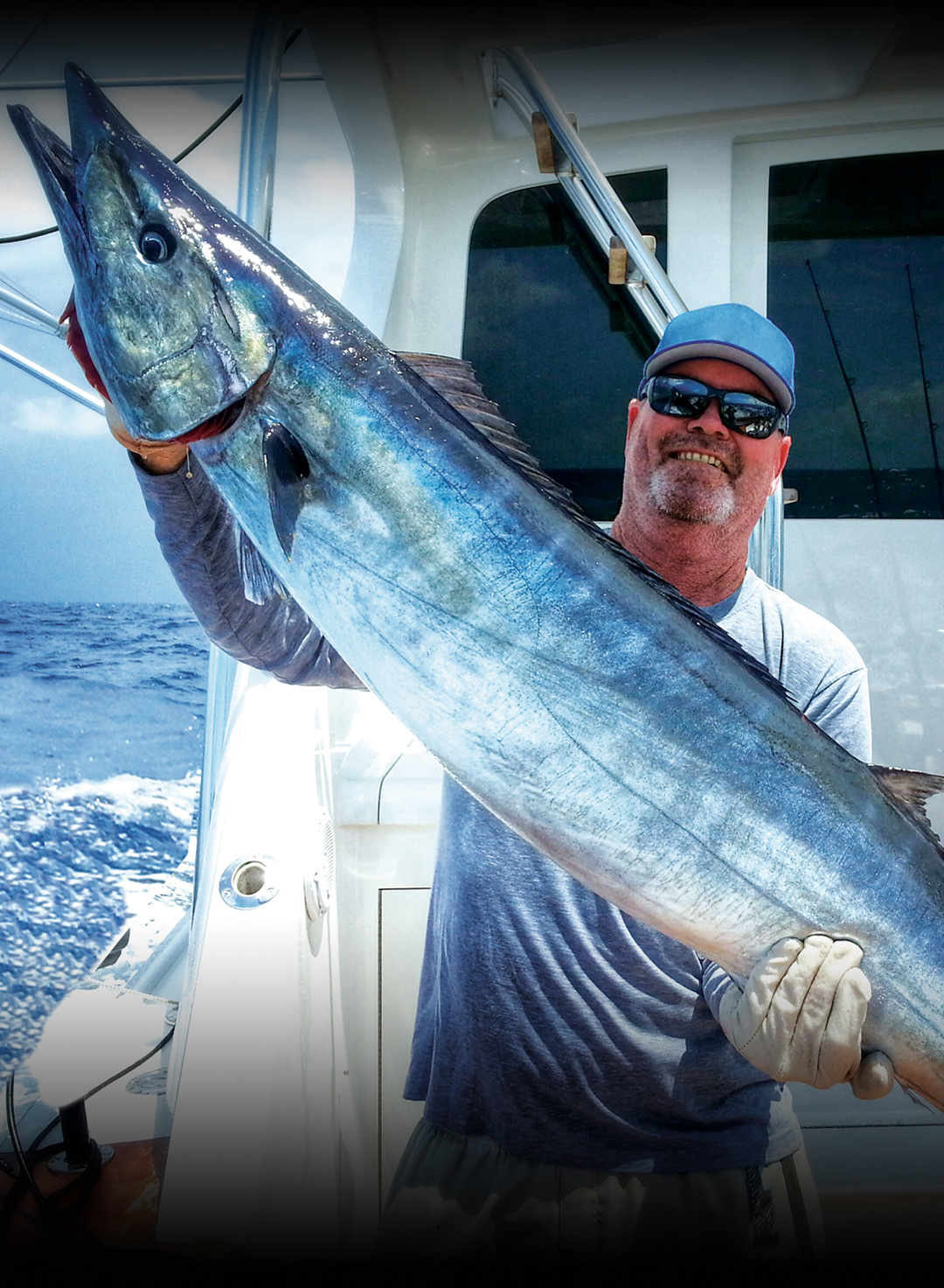 wahoo caught High Speed Trolling in the Dominican Republic by RJ Boyle for In The Spread