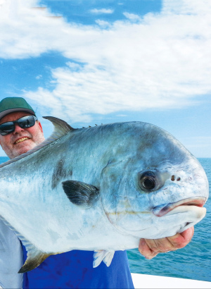 Fishing for Giant Permit Fish
