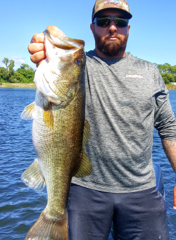Largemouth Bass on Deep Water Structure