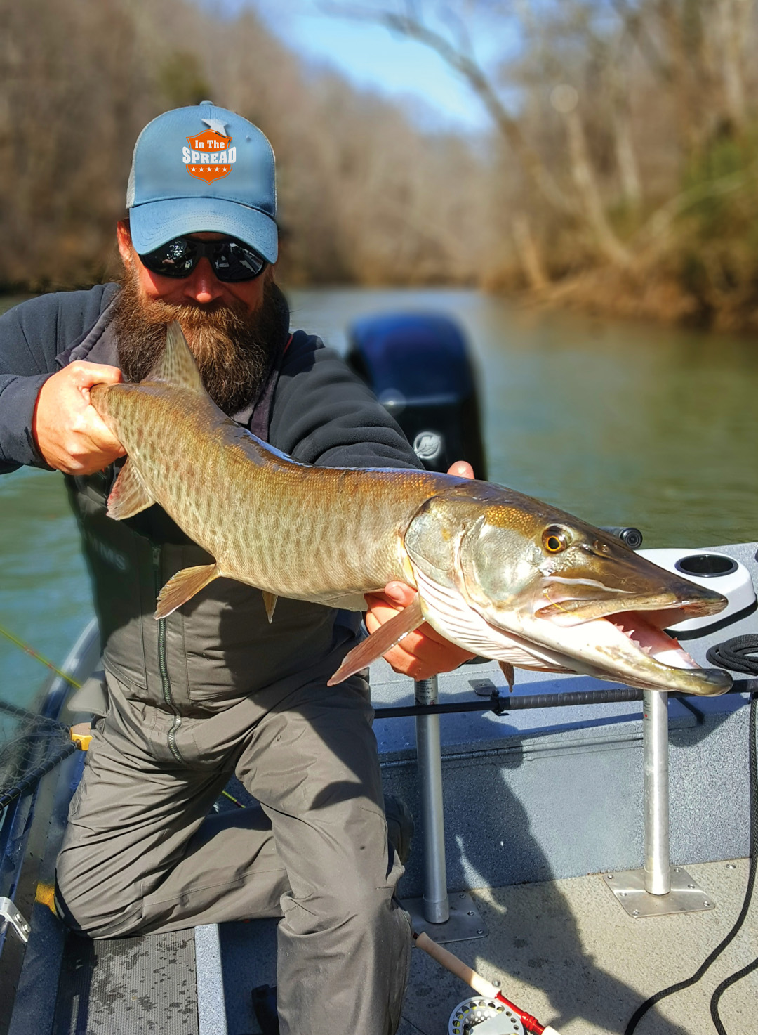 Muskie Fly Fishing Gear with Chad Bryson, In The Spread