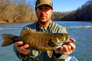 Jigging Smallmouth Bass