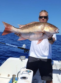 big mutton snapper caught by Seth Horne