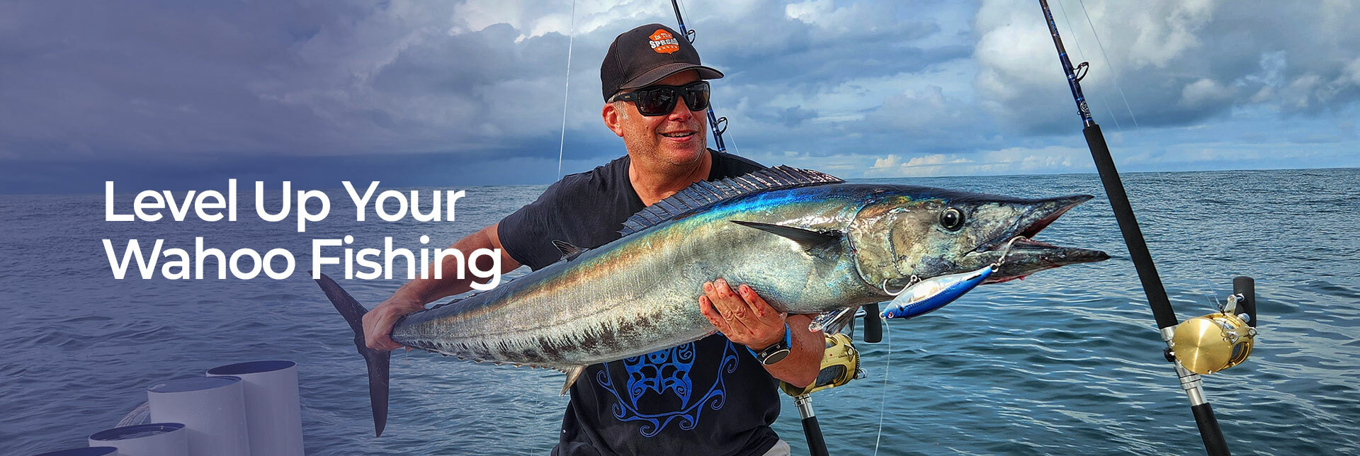 Wahoo – Level Up Your Wahoo Fishing, In the Spread Home Slider