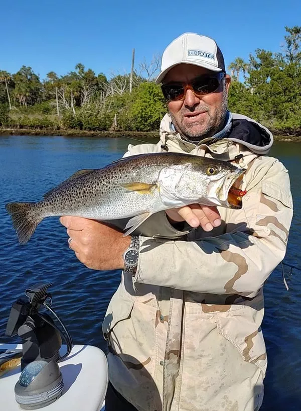 William Toney with a nice Homosassa seatrout