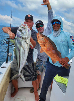 inshore fishing Costa Rica with Mike Hennessy and Seth Horne