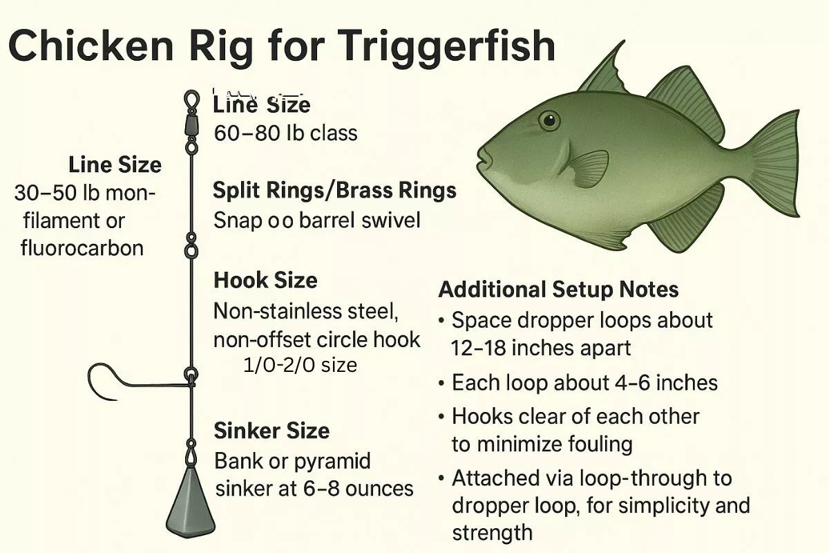 Triggerfish Rig How to Catch Triggerfish: Western Atlantic & Gulf of Mexico Fishing ...