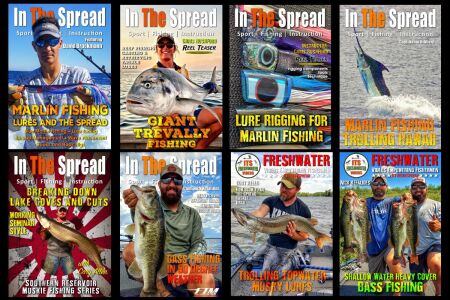 In The Spread Fishing video cover collage