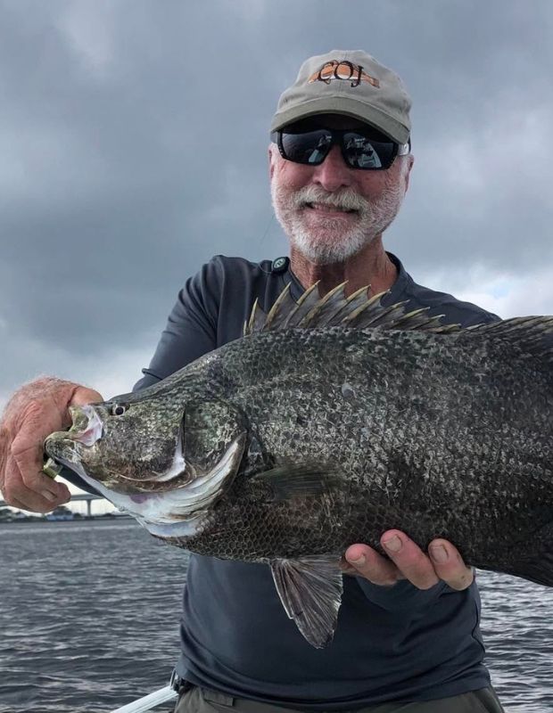 Mark Nichols of D.O.A. Lures, inventor of the original D.O.A. Shrimp for redfish, snook and trout
