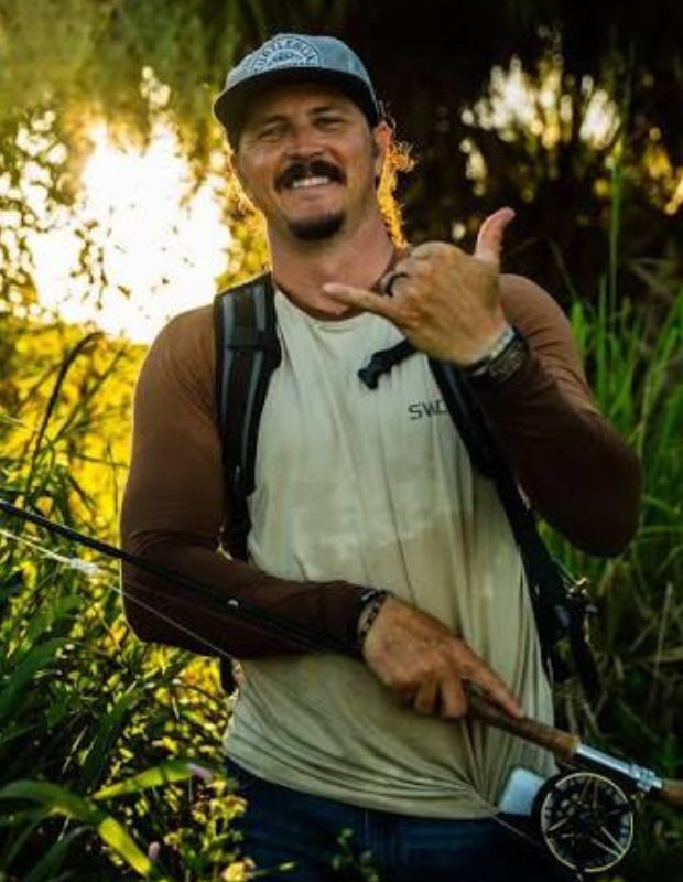 fly fishing and fly tying expert Jesse Males with his forever smile